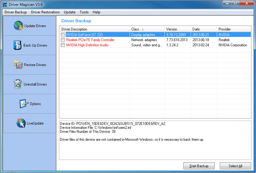 Driver Magician 4.3 Serial Key